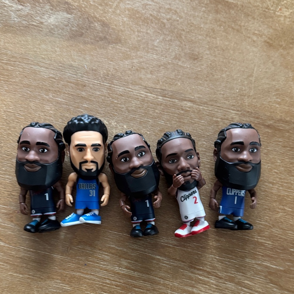 Set of 5 NBA Big Shots